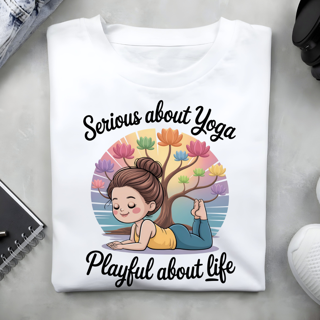 SERIOUS ABOUT YOGA, PLAYFUL ABOUT LIFE