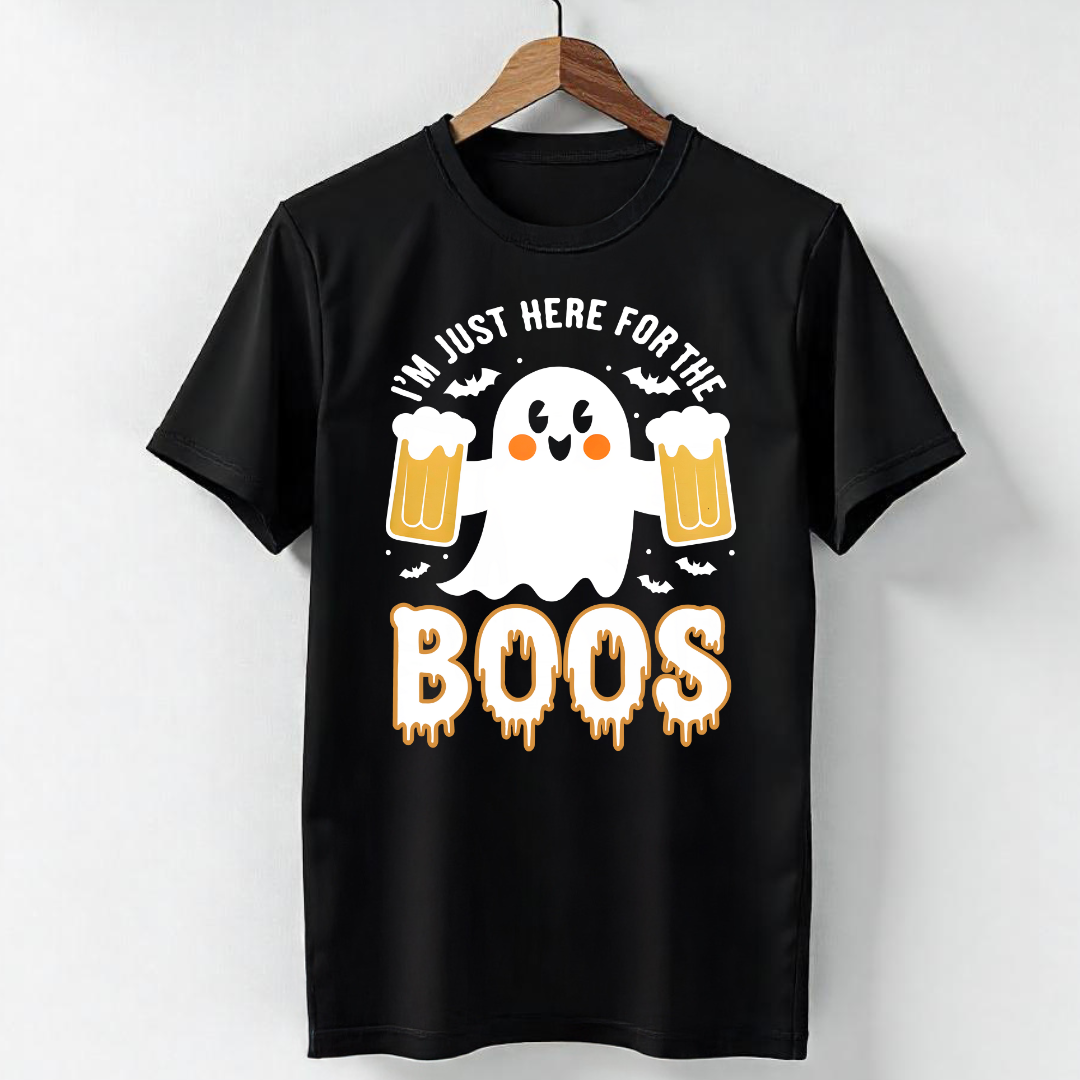 I'M JUST HERE FOR THE BOOS