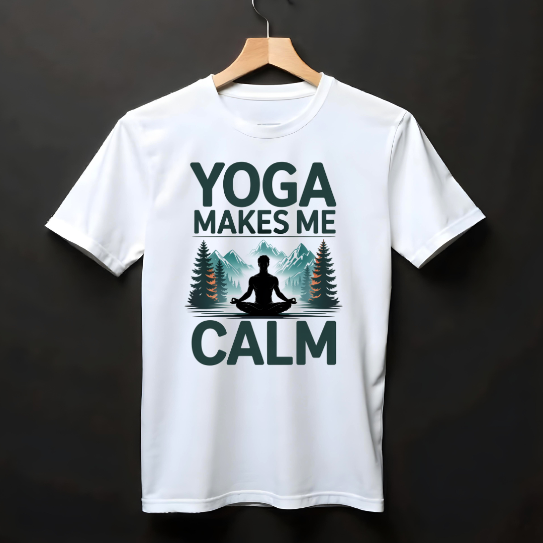 YOGA MAKES ME CALM