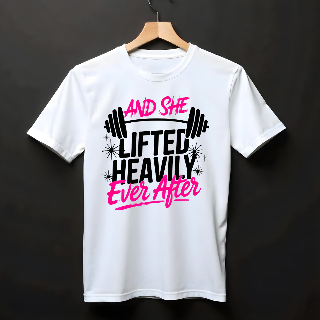 AND SHE LIFTED HEAVILY EVER AFTER