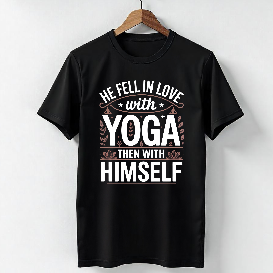 HE FELL IN LOVE WITH YOGA, THEN WITH HIMSELF