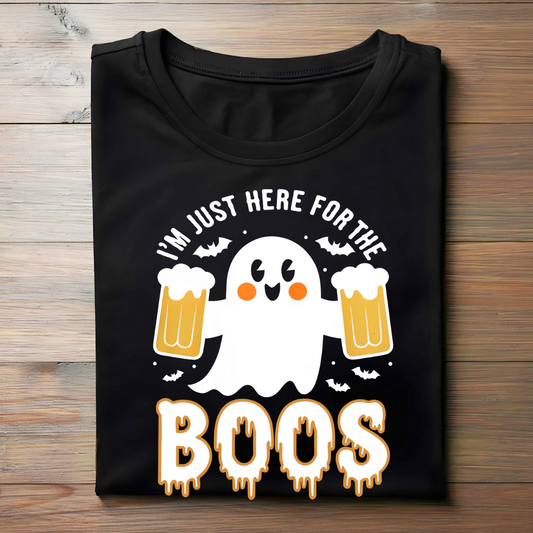 I'M JUST HERE FOR THE BOOS