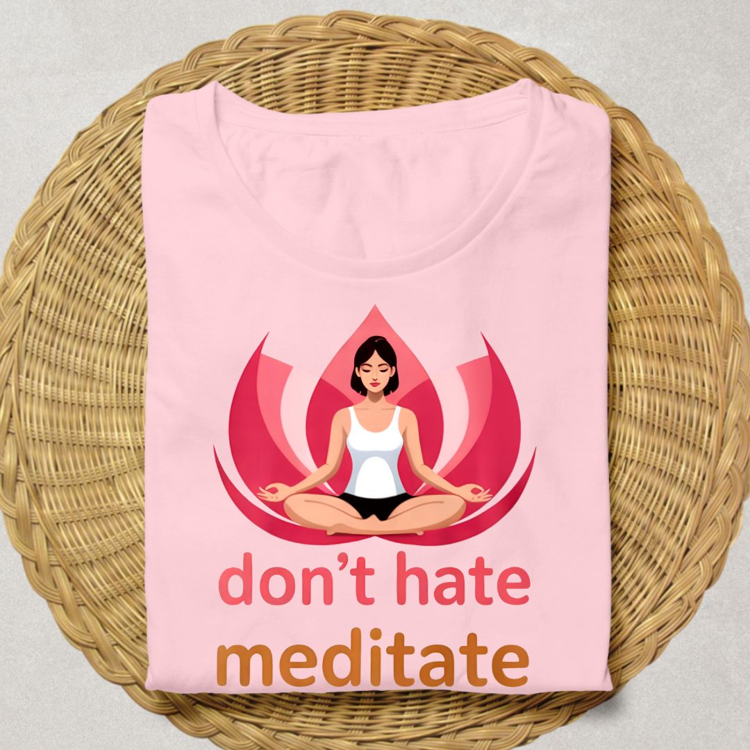 DON'T HATE, MEDITATE
