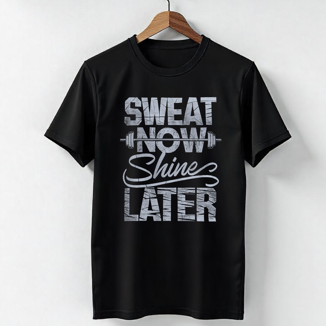 SWEAT NOW, SHINE LATER