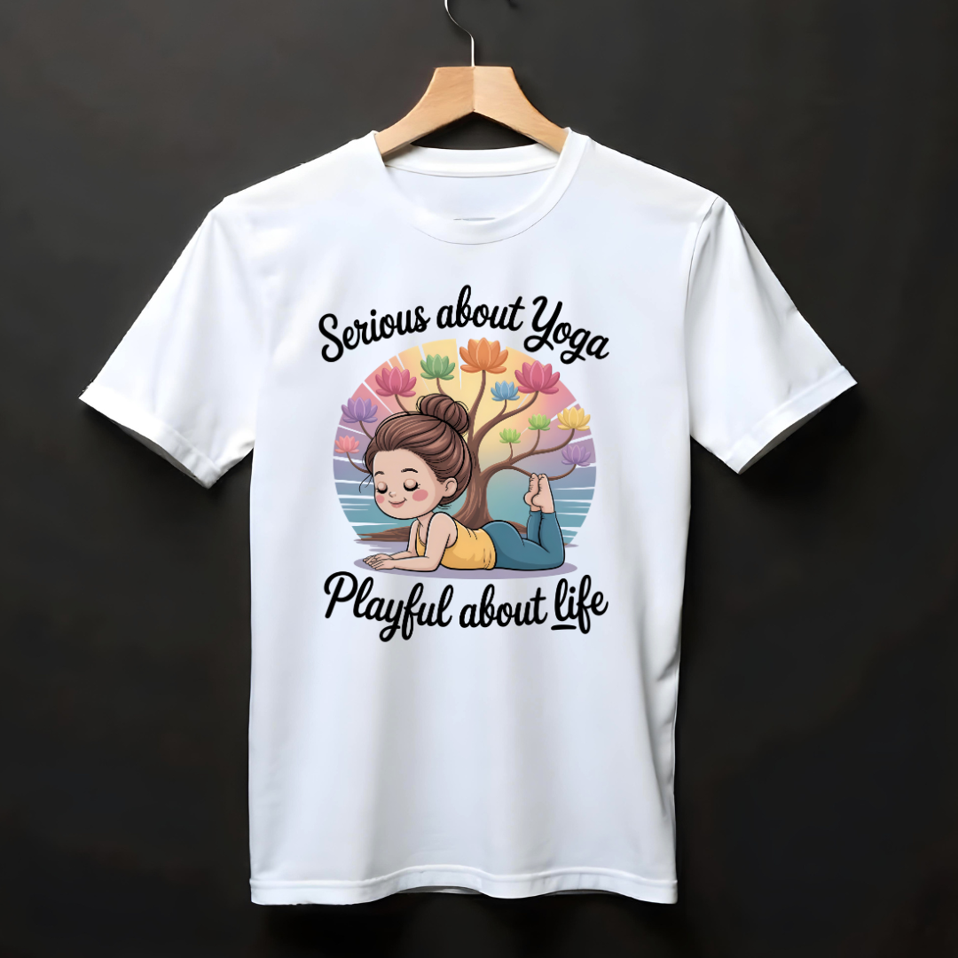 SERIOUS ABOUT YOGA, PLAYFUL ABOUT LIFE
